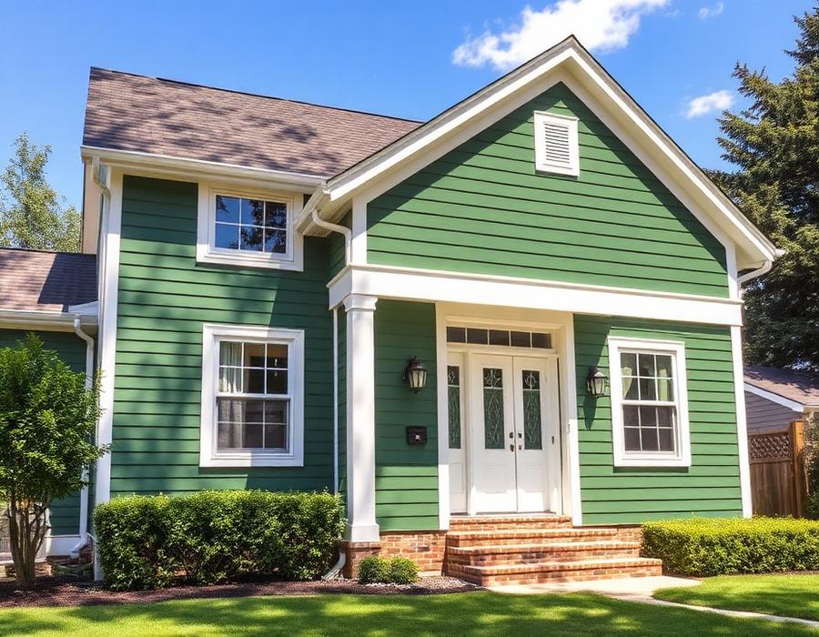 After – Exterior painting transformation
